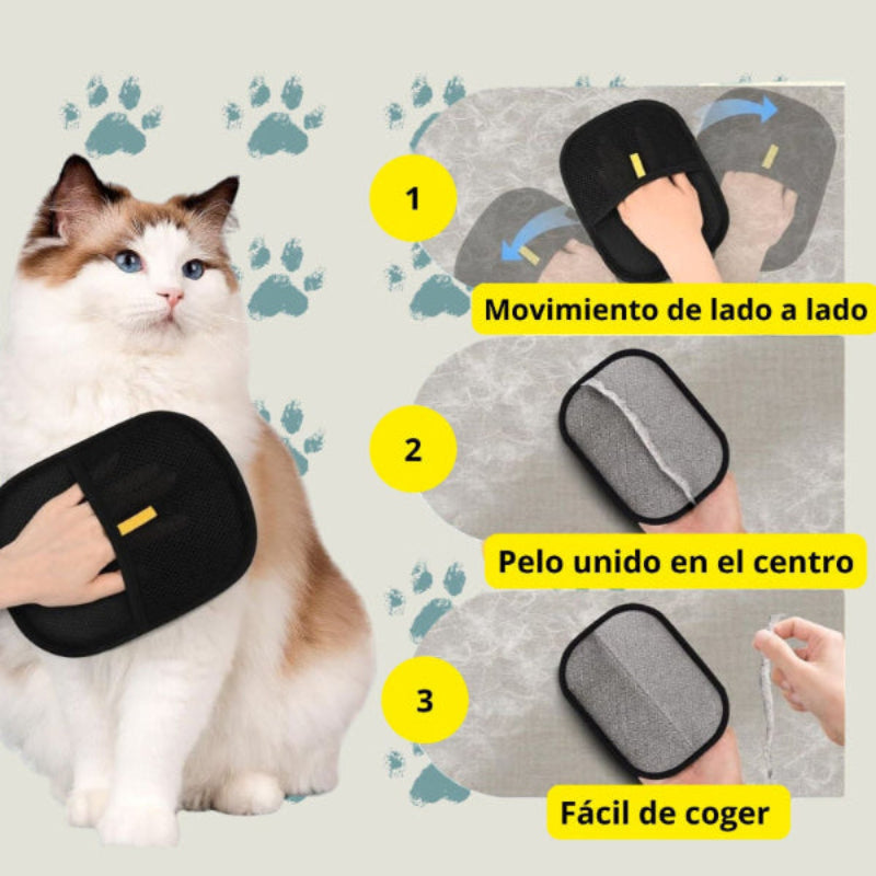 ¿Tu casa llena de pelos de mascota? Elimínalos en segundos sin esfuerzo        El original PawClean™