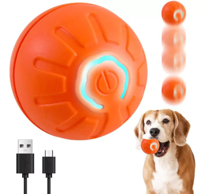 ¿Tu perro se aburre y lo pagan tus muebles? PawBall™ se mueve sola. Él juega. Tú respiras.